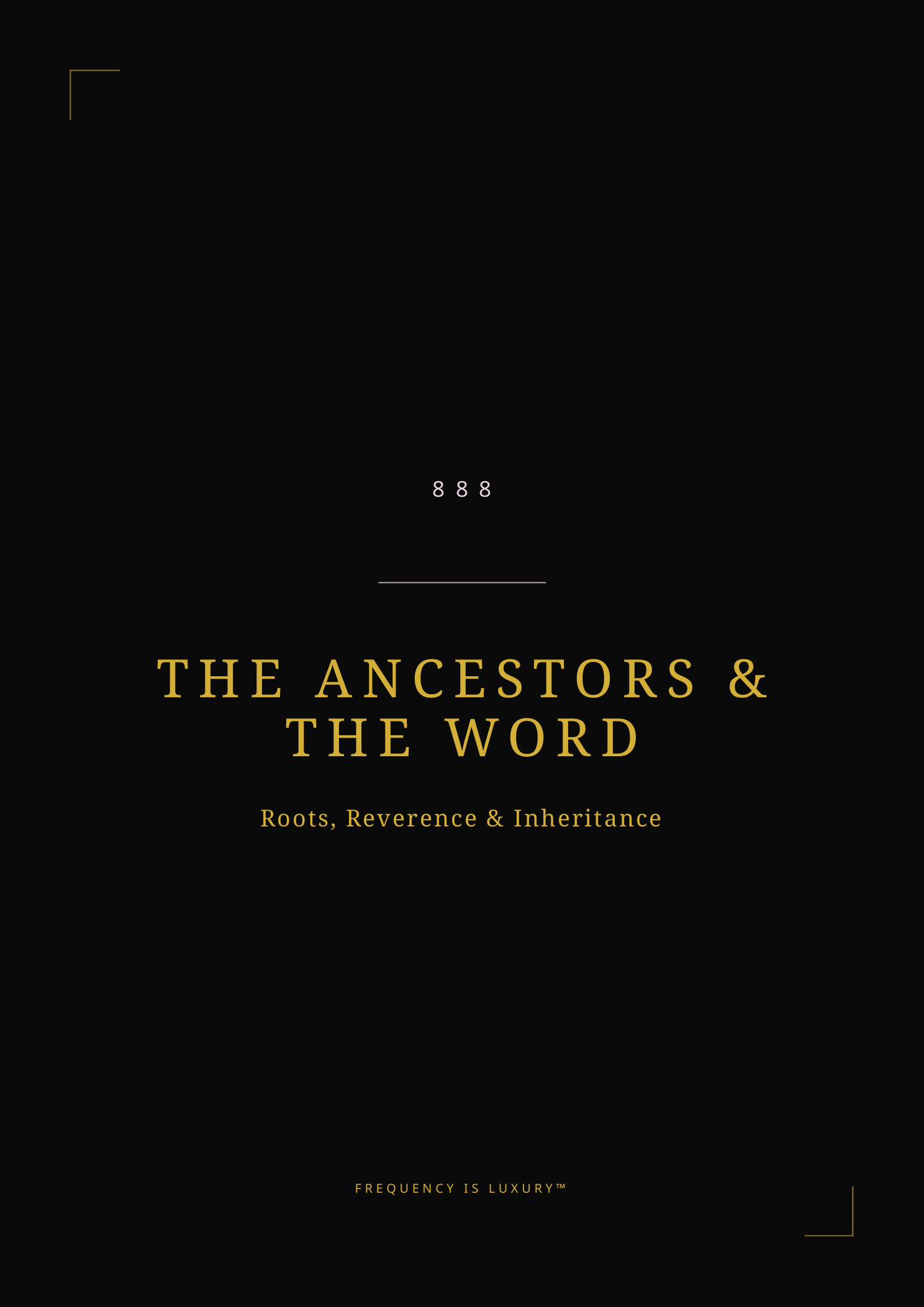 The Ancestors and the Word cover