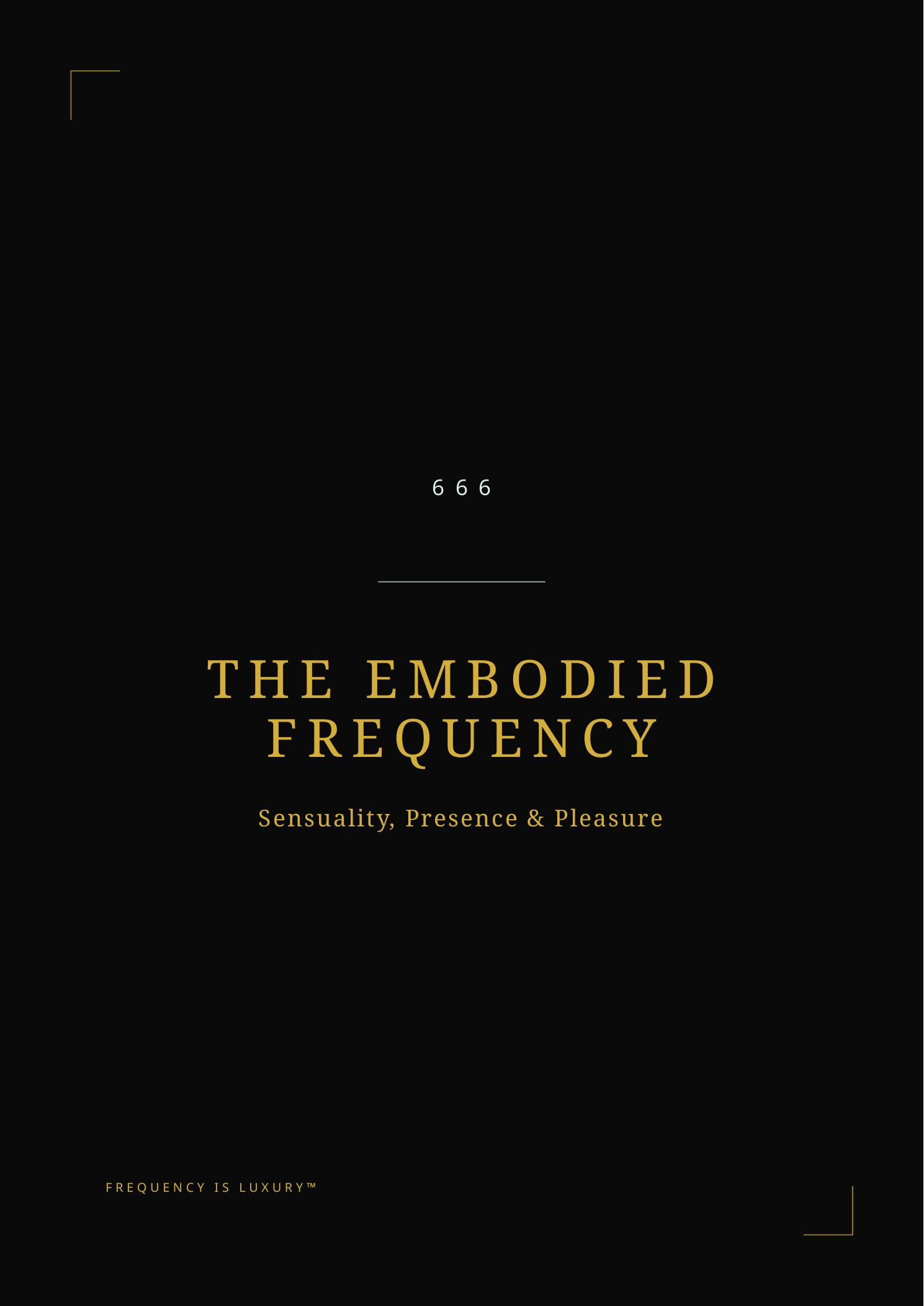 The Embodied Frequency cover