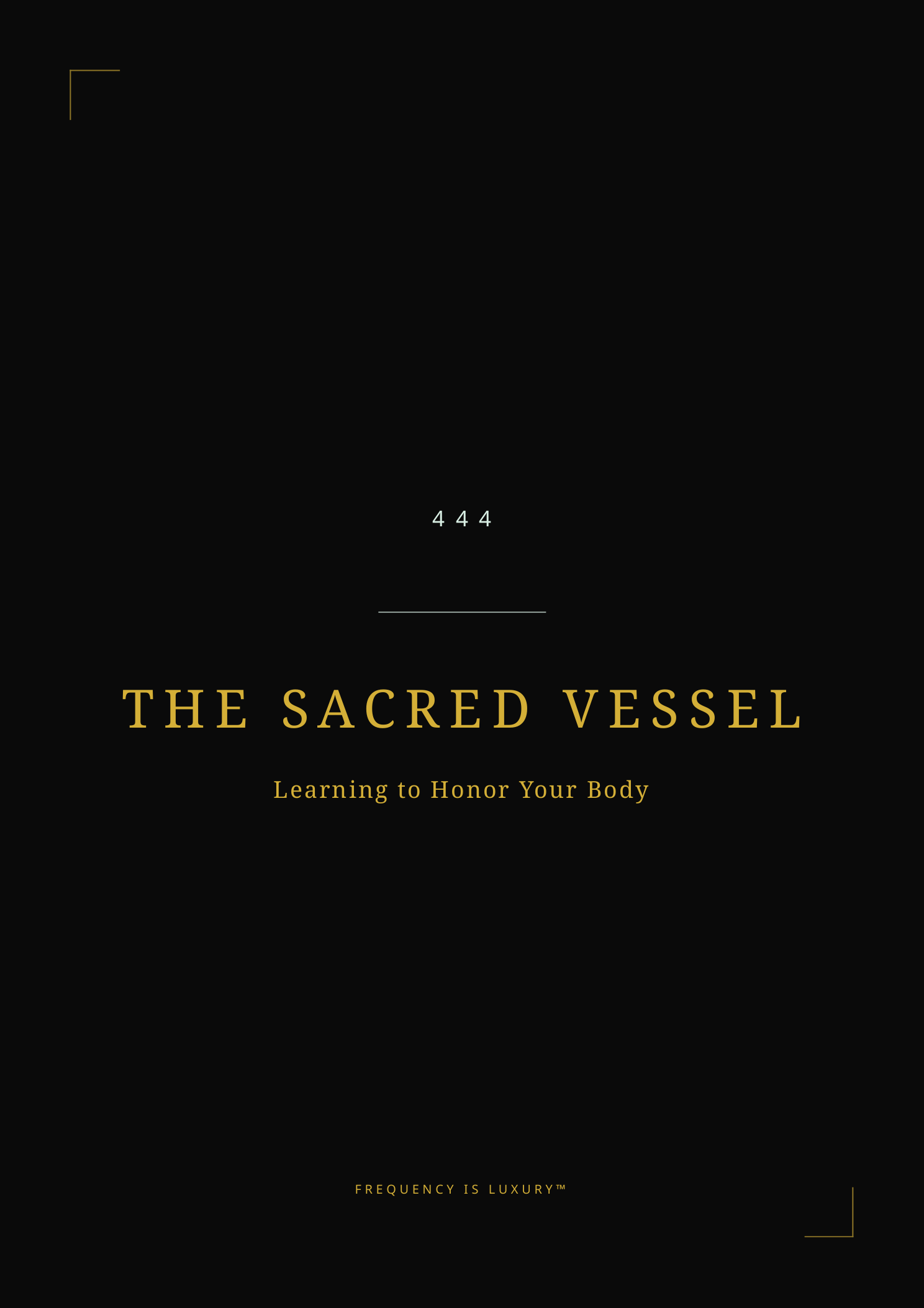 The Sacred Vessel cover